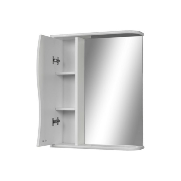 Шкаф зеркальный Домино Айсберг Волна 50 левый (DA1042HZ) Шкаф зеркальный Домино Айсберг Волна 50 левый (DA1042HZ)