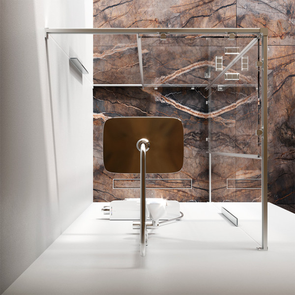 Душевой уголок AM.PM Func 87,8x200 стекло прозрачное, профиль хром матовый (W84G-403-9090-MT) Душевой уголок AM.PM Func 87,8x200 стекло прозрачное, профиль хром матовый (W84G-403-9090-MT)