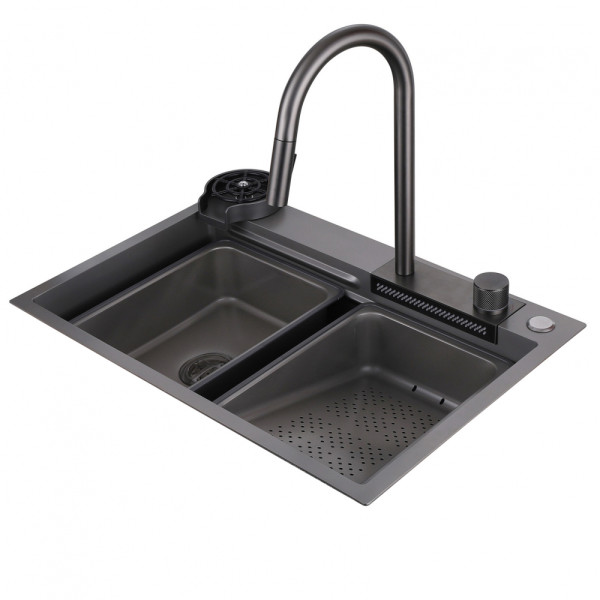 Мойка для кухни Abber Wasser Kreis никель (AF2194NG) Мойка для кухни Abber Wasser Kreis никель (AF2194NG)