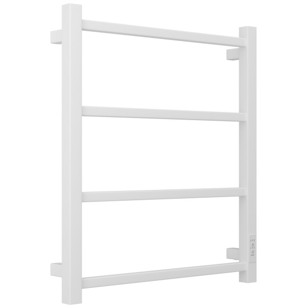 Полотенцесушитель электрический Сунержа Стилье Формат 26 600x500 матовый провод слева/справа белый (30526-6050)