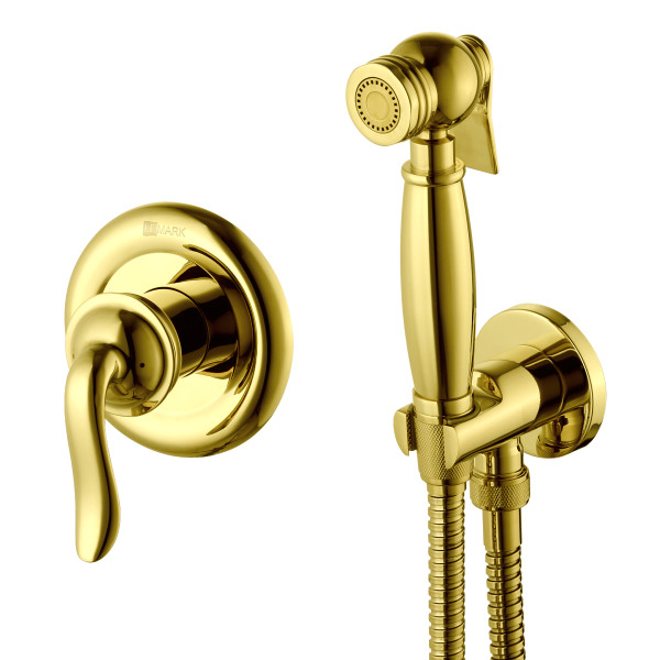 Смеситель для биде Lemark Brava встраиваемый (LM4719G) Смеситель для биде Lemark Brava встраиваемый (LM4719G)