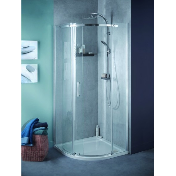 Душевой уголок Jacob Delafon Contra 90x200 стекло прозрачное, профиль хром (E22R90L-GA)