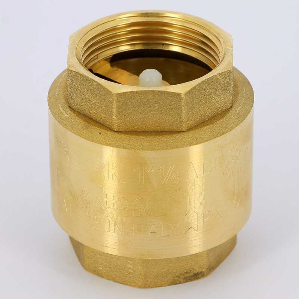 Клапан обратный вертикальный Itap 1 1/4" York (с пластиковым седлом) (1030114)