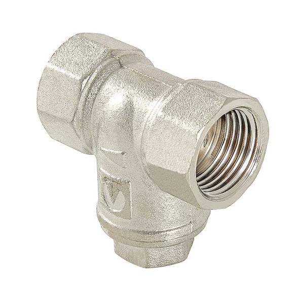 Фильтр прямой 1/2" ВВ мини 300 мкр. Valtec никель (VT.385.N.04)