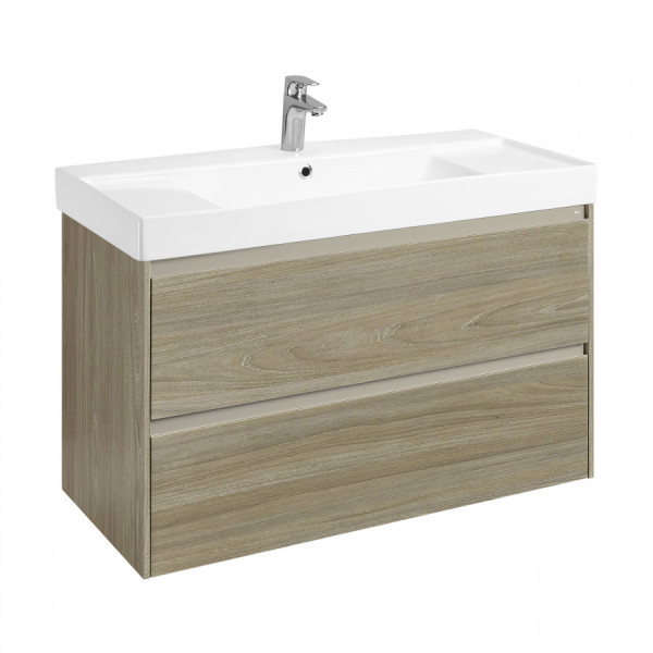 Тумба подвесная Roca Ona 985x450x565 темный вяз (A857616511)