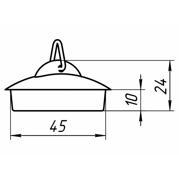 Пробка для сифона АНИ 1 1/2" АНИ пласт (M300) Пробка для сифона АНИ 1 1/2" АНИ пласт (M300)