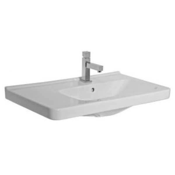 Раковина подвесная Jika Cubito 750х450х165 столешница слева (8.1242.1.000.104.1)