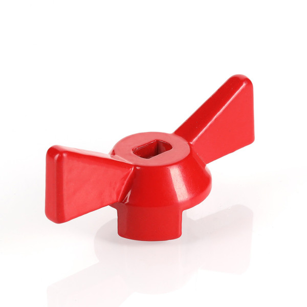 Ручка для шарового крана Valtec 1/2"-3/4" (красная бабочка) VT.220.R.04