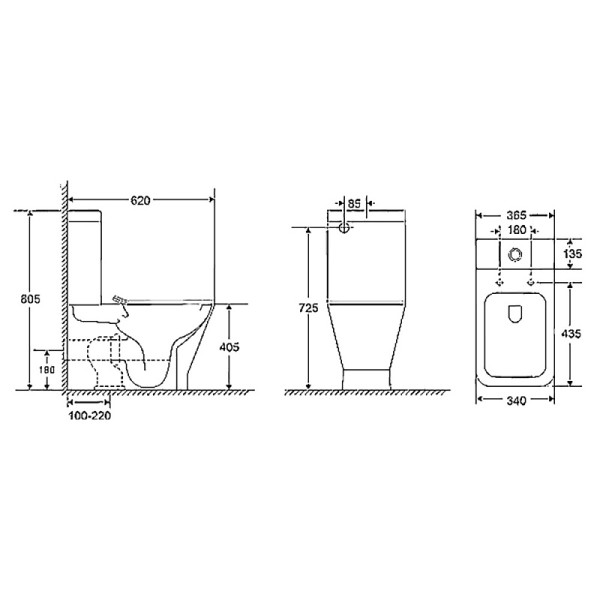 Унитаз напольный Azario Joy с сиденьем с микролифтом белый (AZ-2168-UQ3)