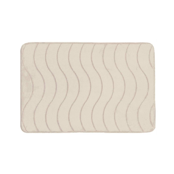 Коврик для ванной Melodia DOLCE флисовый 50х80 кофе с молоком (MK402)