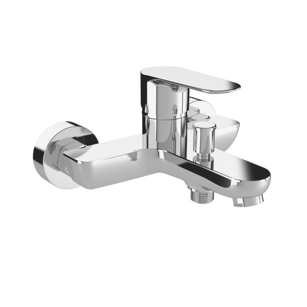Смеситель для ванны и душа Azario Leya хром (AZ-15920501)