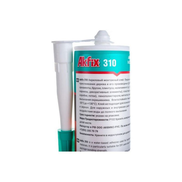 Клей акриловый монтажный Akfix 310, 310 мл. (GA200)
