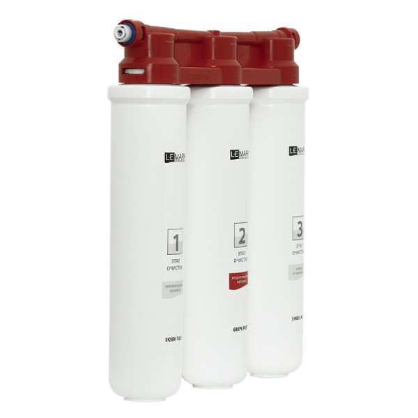 Фильтр для очистки воды Lemark Basic удаление хлора и вредных примесей (9920085) Фильтр для очистки воды Lemark Basic удаление хлора и вредных примесей (9920085)