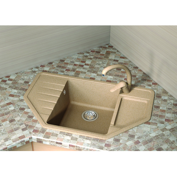 Мойка для кухни Dr. Gans Рио 80х50 дюна (25.080.C0800.402)