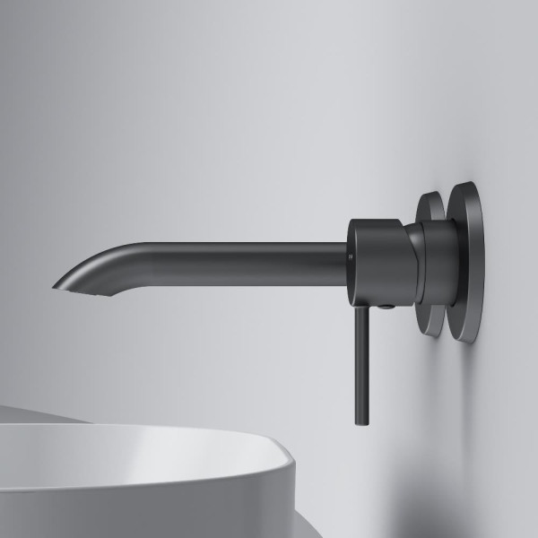 Смеситель для раковины AM.PM Libre встраиваемый черный (F6072622)