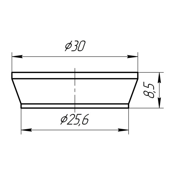 Прокладка коническая 25 мм. АНИ АНИ пласт (M025)