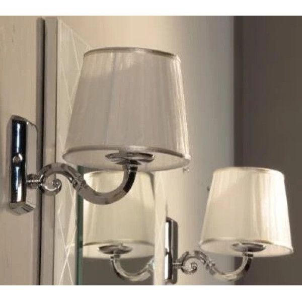 Светильник Aquaton 3013/M/CR цвет хром, плафон белый (1AX016SVXX000)