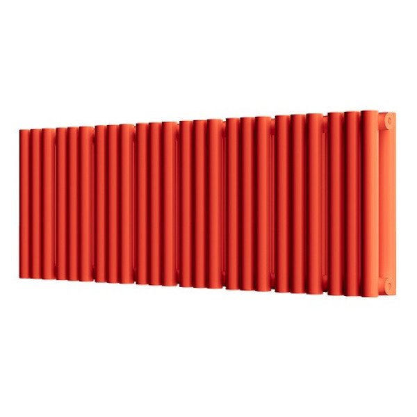 Радиатор стальной Empatiko боковое подключение, рябиновый красный (Takt S2-952-200 Scarlet Red)