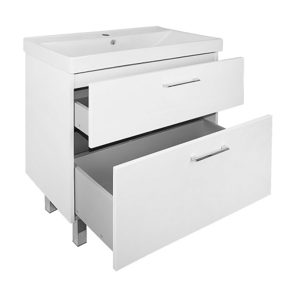 Тумба напольная Azario с раковиной Ника 80 Н с раковиной Tempo 80 (CS00091370) Тумба напольная Azario с раковиной Ника 80 Н с раковиной Tempo 80 (CS00091370)