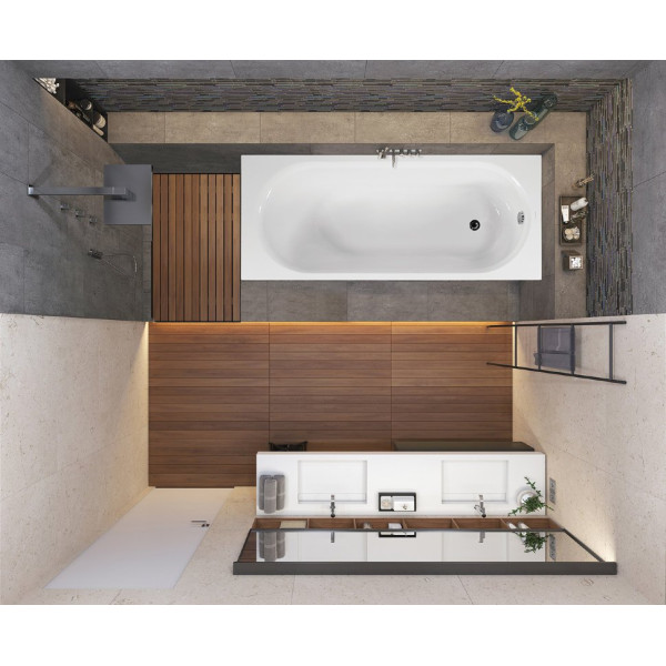 Ванна акриловая VagnerPlast Kasandra 170 170х70х45 (VPBA177KAS2X-01) Ванна акриловая VagnerPlast Kasandra 170 170х70х45 (VPBA177KAS2X-01)