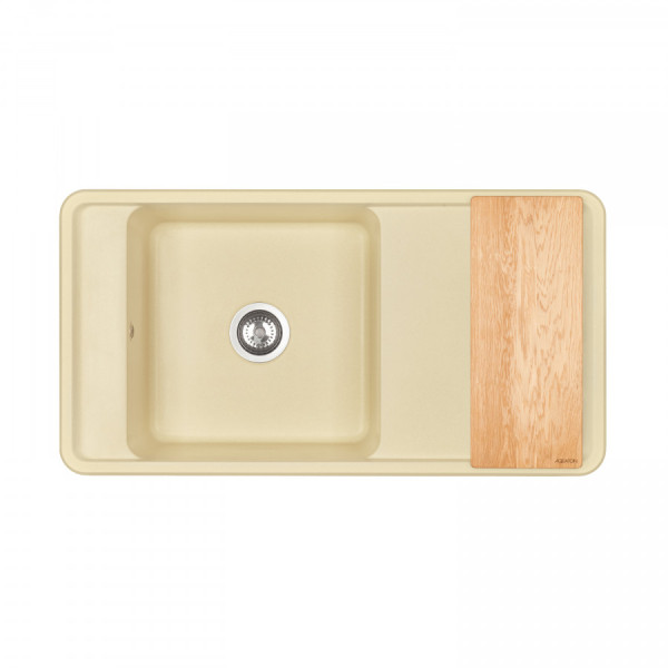 Мойка для кухни врезная Aquaton Беллис 510x970x250 шампань (1.A725.1.32B.S29.0)