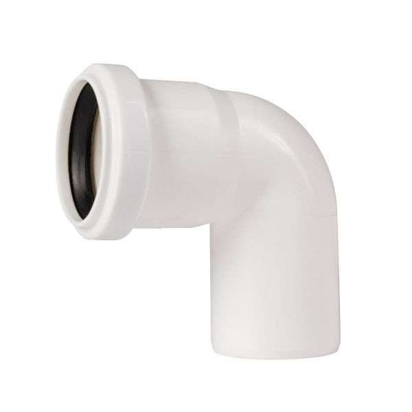 Отвод канализационный HTB 40х87° (белый) Ostendorf (559390) Отвод канализационный HTB 40х87° (белый) Ostendorf (559390)