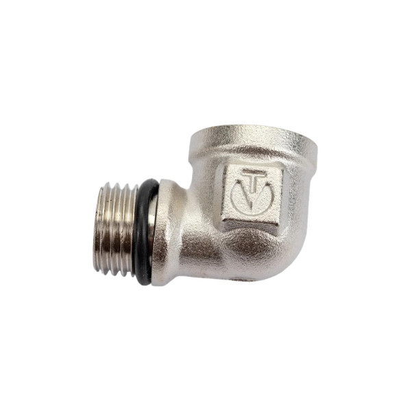 Угольник 1/4" ВН Valtec (никель) (VTr.092.N.0002) Угольник 1/4" ВН Valtec (никель) (VTr.092.N.0002)