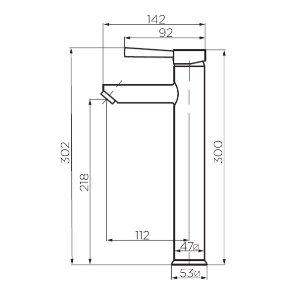 Смеситель для раковины Dorff Logic SS (D3002102SS)