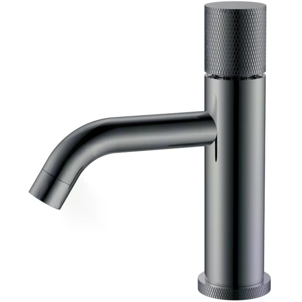 Смеситель для раковины Boheme Stick SGM (графит глянец) (121-SGM.2)