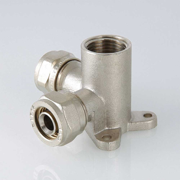 Водорозетка 20*1/2" двухплоскостная Valtec (обжим) (VTm.334.N.200420)