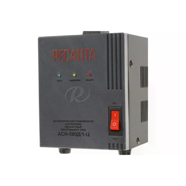 Стабилизатор напряжения Ресанта АСН-500Д/1-Ц (63/6/37)