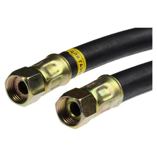 Шланг для газа Конструкт 2000 мм. 1/2" ВВ (гигант D12) Шланг для газа Конструкт 2000 мм. 1/2" ВВ (гигант D12)