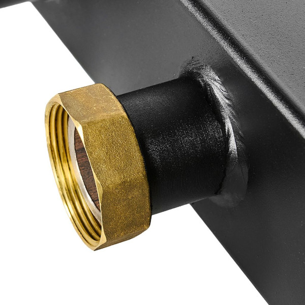 Коллектор распределительный Rommer 1 1/2" на 4(6) контура (сталь, до 85 кВт) в теплоизоляции (RDG-1017-004046) Коллектор распределительный Rommer 1 1/2" на 4(6) контура (сталь, до 85 кВт) в теплоизоляции (RDG-1017-004046)