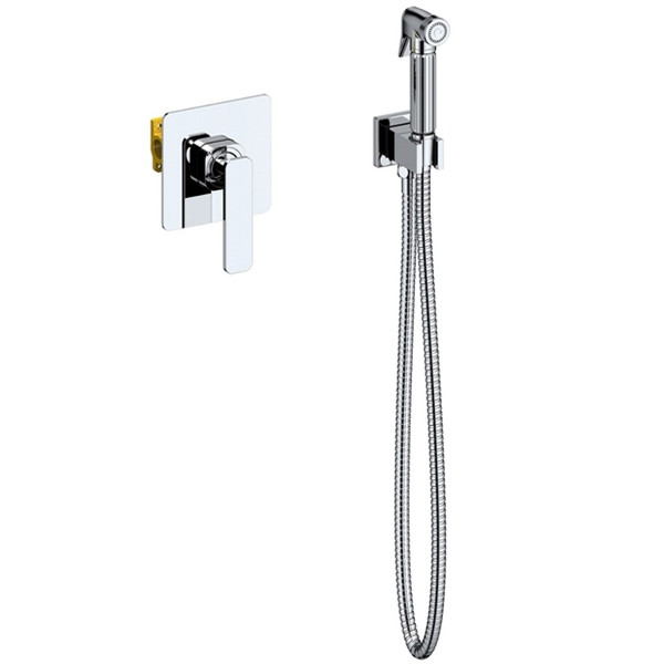 Смеситель с гигиеническим душем Timo Torne хром, встраиваемый (4389/03SM)