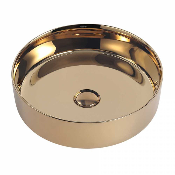 Раковина накладная Abber Bequem золото (AC2109GG)