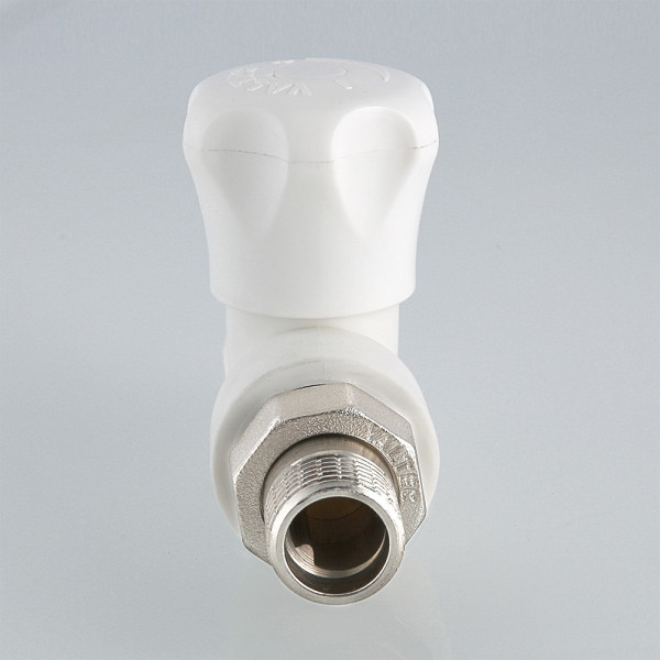 Клапан PP-R со сгоном прямой 25x3/4"Н Valtec (белый) VTp.717.V.02505 Клапан PP-R со сгоном прямой 25x3/4"Н Valtec (белый) VTp.717.V.02505