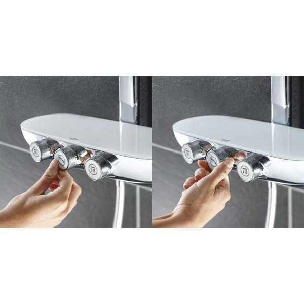 Душевая система Grohe Rainshower System Smart Control 360 DUO (26250000)