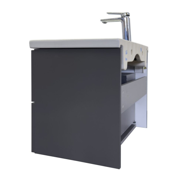 Тумба подвесная Comforty Валдай 700x560x450 белый матовый с раковиной (00-00019212) Тумба подвесная Comforty Валдай 700x560x450 белый матовый с раковиной (00-00019212)