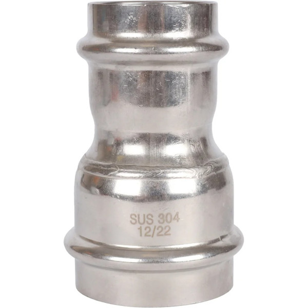 Муфта переходная 54х42 Rommer из нержавеющей стали (пресс) (RSS-0018-005442)