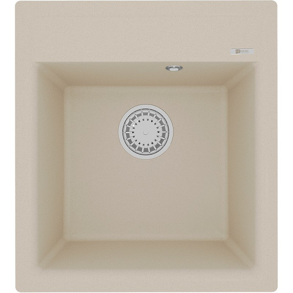 Мойка для кухни врезная Lemark Hanka 450 450x500 бежевый (9910008)
