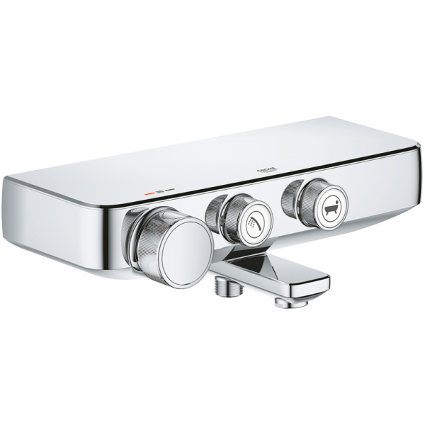 Смеситель для ванны и душа Grohe Grohtherm SmartControl с термостатом хром (34718000)