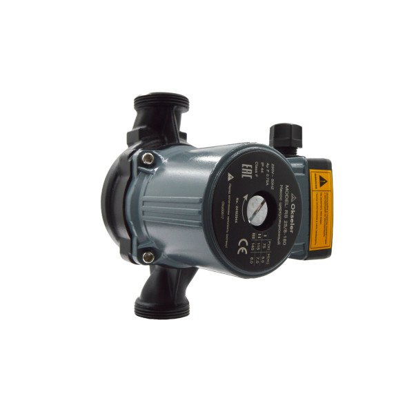Насос циркуляционный Okseler RS 25/8-180 с гайками (Oks00517)