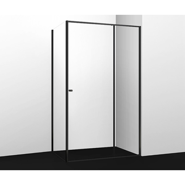 Душевой уголок WasserKraft Dill 100*80*200 стекло прозрачное, профиль черный (61S17) Душевой уголок WasserKraft Dill 100*80*200 стекло прозрачное, профиль черный (61S17)