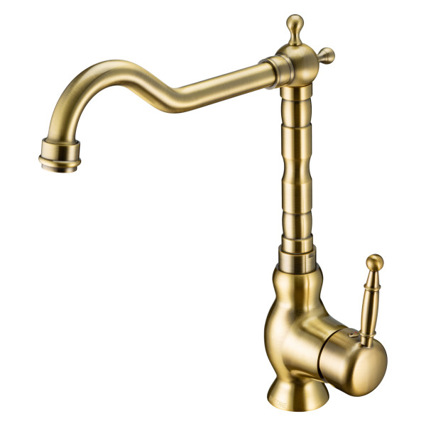 Смеситель для кухни Swedbe Selene бронза (7143)