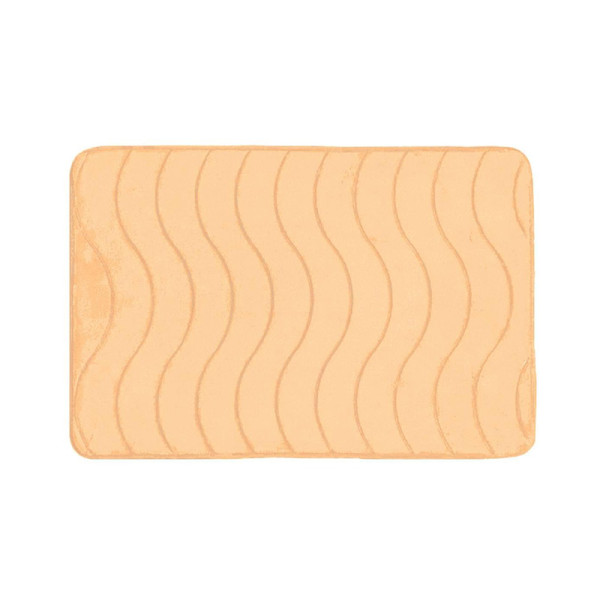 Коврик для ванной Melodia DOLCE флисовый 50х80 бежевый (MK401)