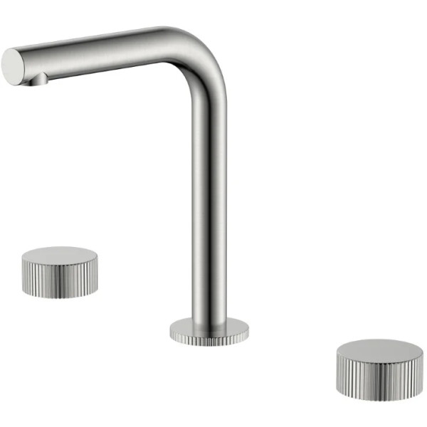 Смеситель для раковины на 3 отв.Boheme Stick NB (никель) (152-NB.3)