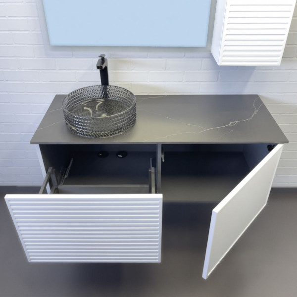 Тумба подвесная Comforty Геленджик 1200x525x500 белый матовый (00-00001432) Тумба подвесная Comforty Геленджик 1200x525x500 белый матовый (00-00001432)