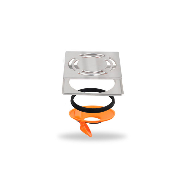 Решетка Metaleks Aqua 10x10 см с сухим затвором Borinni (11.16) Решетка Metaleks Aqua 10x10 см с сухим затвором Borinni (11.16)