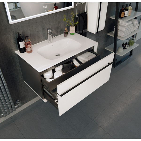 Тумба подвесная Roca Aneto 785x450x429 белый (7.8574.3.080.6)