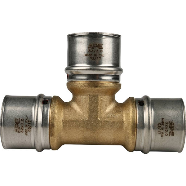 Тройник 32x32x32 Stout (пресс) (SFP-0006-323232)